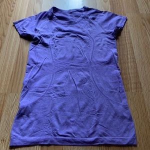 Lululemon Purple Swiftly Tech Short Sleeve